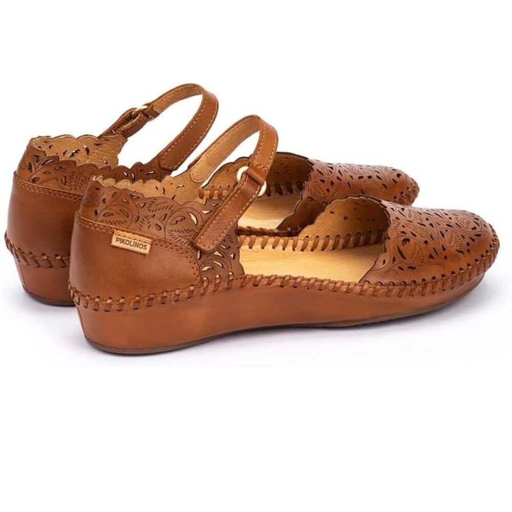 Pikolinos Women's Casual Mary Jane Flat Size 38 (7.5-8.0), Brandy (Brown) - Picture 7 of 17